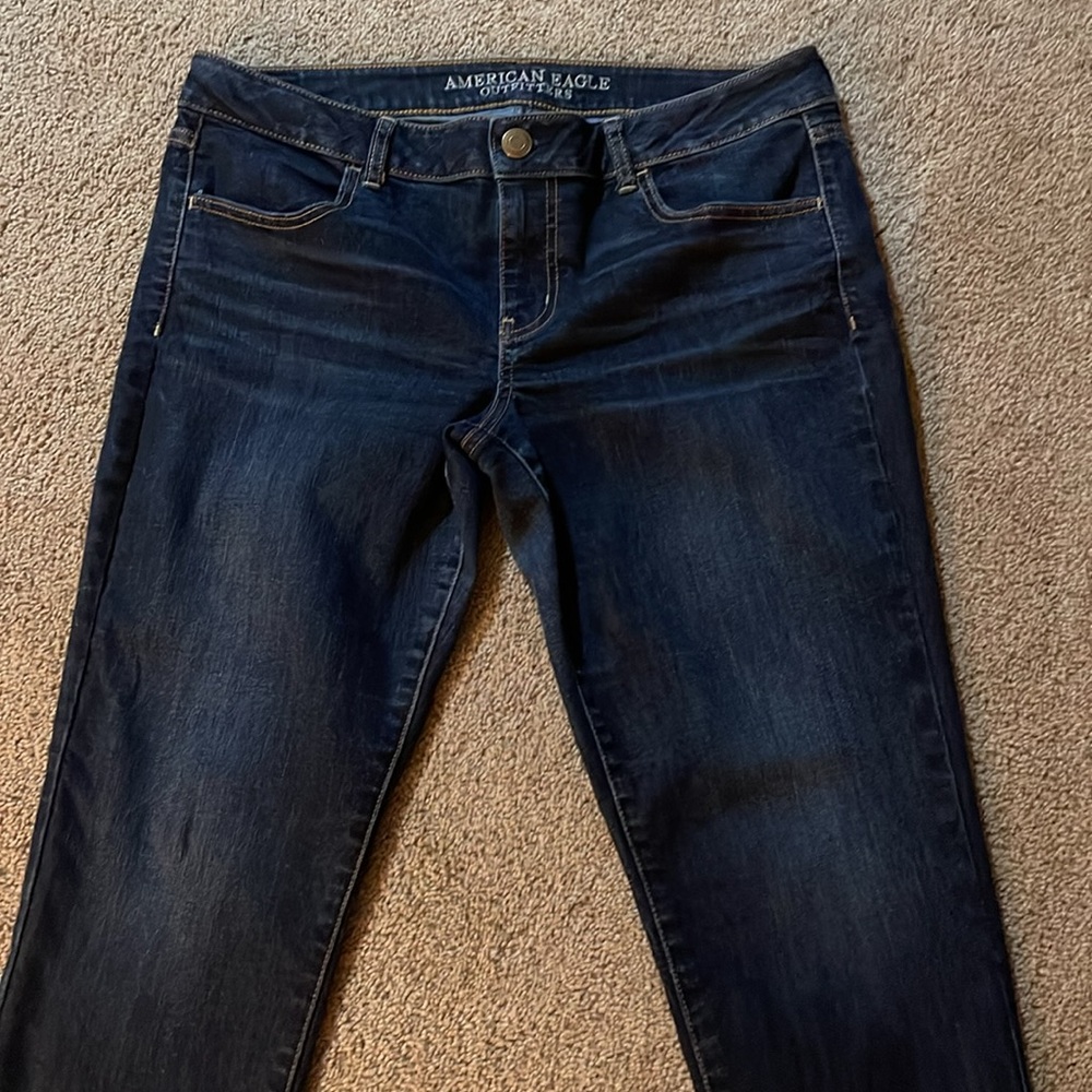 American Eagle Outfitters Jegging Ankle Super Stretch size 14
